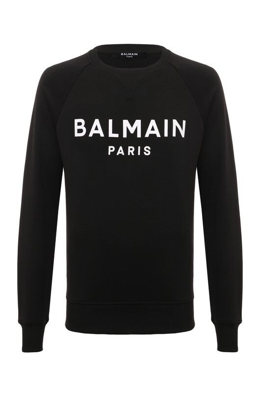 Хлопковый свитшот Balmain DH1JQ005/BB65 фото 1