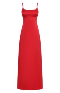 Атласное платье Max Mara Studio