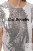 Футболка с отделкой пайетками The Kooples FTSC29036K фото 5