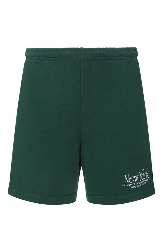 Хлопковые шорты Sporty and Rich SH039606034WH01 фото 1