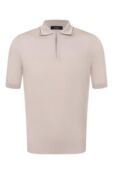 Поло из хлопка и шелка Zilli KZP002M0144VRIS00/64 фото 1