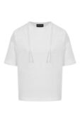 Футболка изо льна и хлопка Giorgio Armani GW001201/AF15967 фото 1