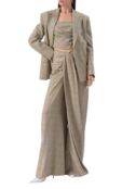 Топ-бюстье из вискозы и хлопка Giuseppe di Morabito 04SST0309C 04427 фото 2