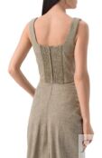 Топ-бюстье из вискозы и хлопка Giuseppe di Morabito 04SST0309C 04427 фото 4