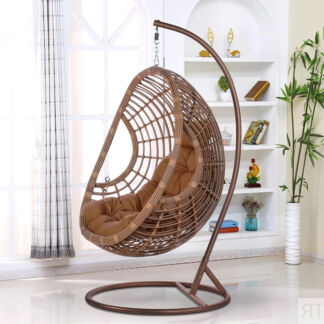 Подвесное кресло из искусственного ротанга AFM-300B Beige