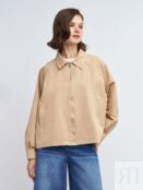 Лёгкая куртка на молнии с воротником zolla 025215697274 фото 5