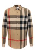 Хлопковая рубашка Burberry 8071445 фото 1