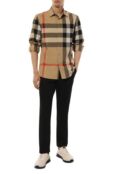 Хлопковая рубашка Burberry 8071445 фото 2
