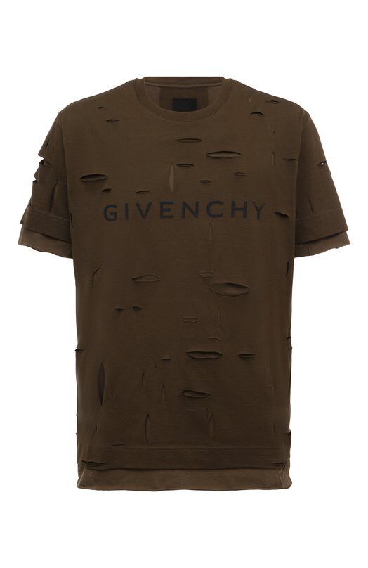 Хлопковая футболка Givenchy BM71GL3Y8Y фото 1