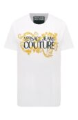 Хлопковая футболка Versace Jeans Couture 77HAHE05/CJ00E фото 1