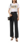 Хлопковая футболка Versace Jeans Couture 77HAHE05/CJ00E фото 2