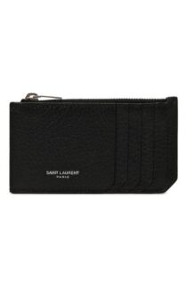 Кожаный футляр для кредитных карт Saint Laurent