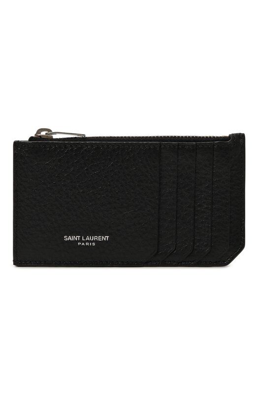Кожаный футляр для кредитных карт Saint Laurent 609362/AADAS фото 1