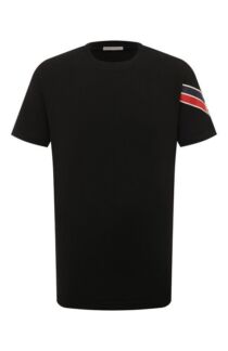 Хлопковая футболка Moncler