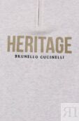 Хлопковый свитшот Brunello Cucinelli MW8369034G фото 5