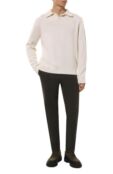 Брюки из шерсти и хлопка Dondup UP615/WS0108U 002 фото 2