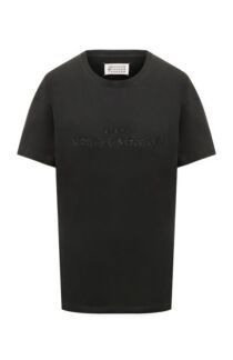 Хлопковая футболка Maison Margiela
