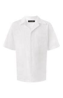 Хлопковая рубашка Dolce & Gabbana