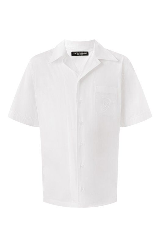 Хлопковая рубашка Dolce & Gabbana G5MK9Z/GI731 фото 1