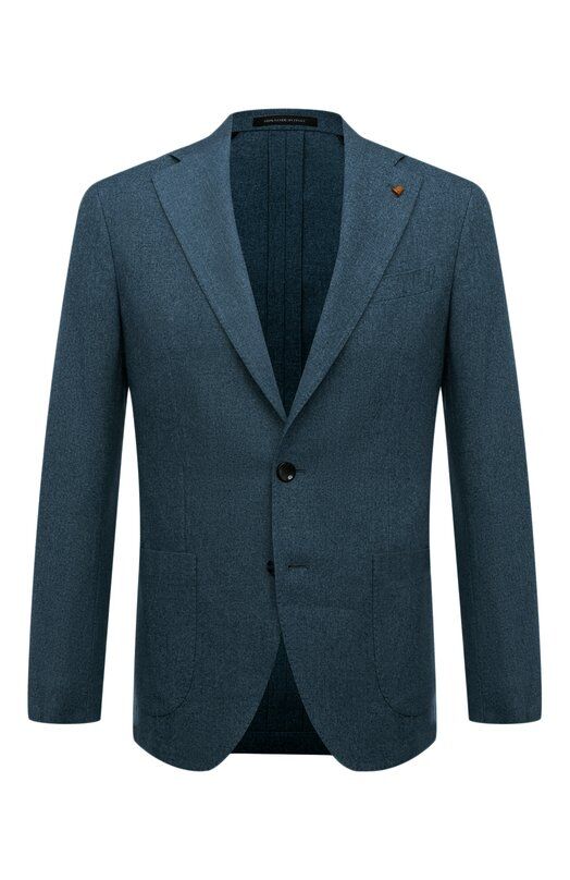Пиджак из шерсти и хлопка Sartoria Latorre EF74/UG0515 фото 1