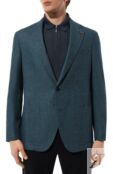 Пиджак из шерсти и хлопка Sartoria Latorre EF74/UG0515 фото 5