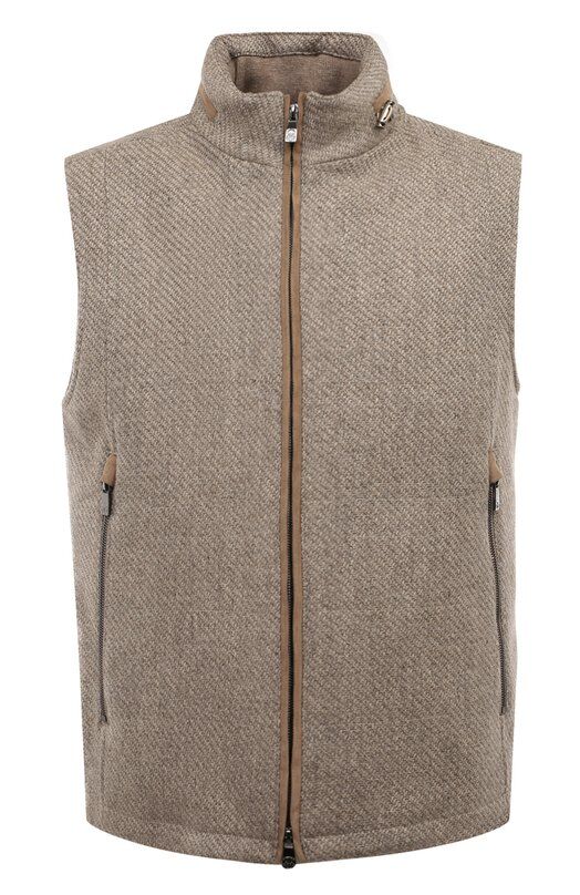 Жилет из шерсти и шелка Corneliani 94C571-9416302 фото 1