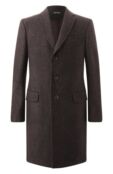 Пальто из шерсти и шелка Zegna 4GJ3G0/897701A8 фото 1