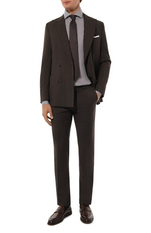 Шерстяной костюм Corneliani 93X009-9317225_SET фото 1
