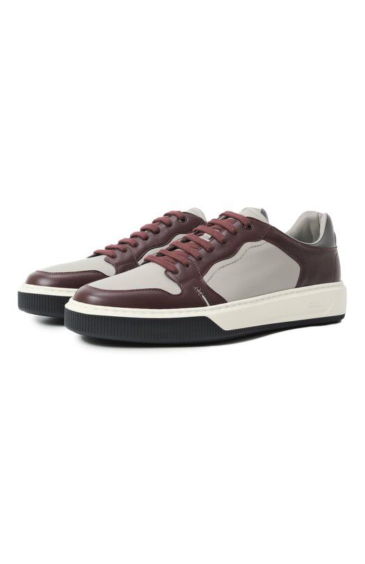 Кожаные кеды Zilli H0141AM1015VZBA03 фото 1