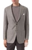 Пиджак из кашемира и шерсти Kiton UG81K0610E53 фото 4