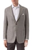 Пиджак из кашемира и шерсти Kiton UG81K0610E53 фото 5