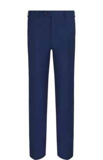 Шерстяные брюки прямого кроя Brioni