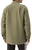 Льняная куртка-рубашка 120% Lino 32ALIM89RH/0253/000 фото 4