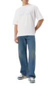Кожаные кеды Debossed Ma Quad Skel Amiri AMF0SR1115 фото 2