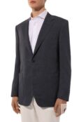 Пиджак из шерсти и вискозы Canali 11288/CU03752 фото 5