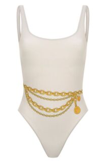 Слитный купальник Versace