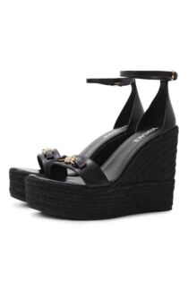 Кожаные босоножки Medusa '95 Versace