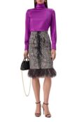 Атласный топ Dolce & Gabbana F7AN6T/FU1AU фото 2