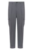Шерстяные брюки-карго KNT UPKN024K0371102 фото 1