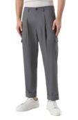 Шерстяные брюки-карго KNT UPKN024K0371102 фото 3