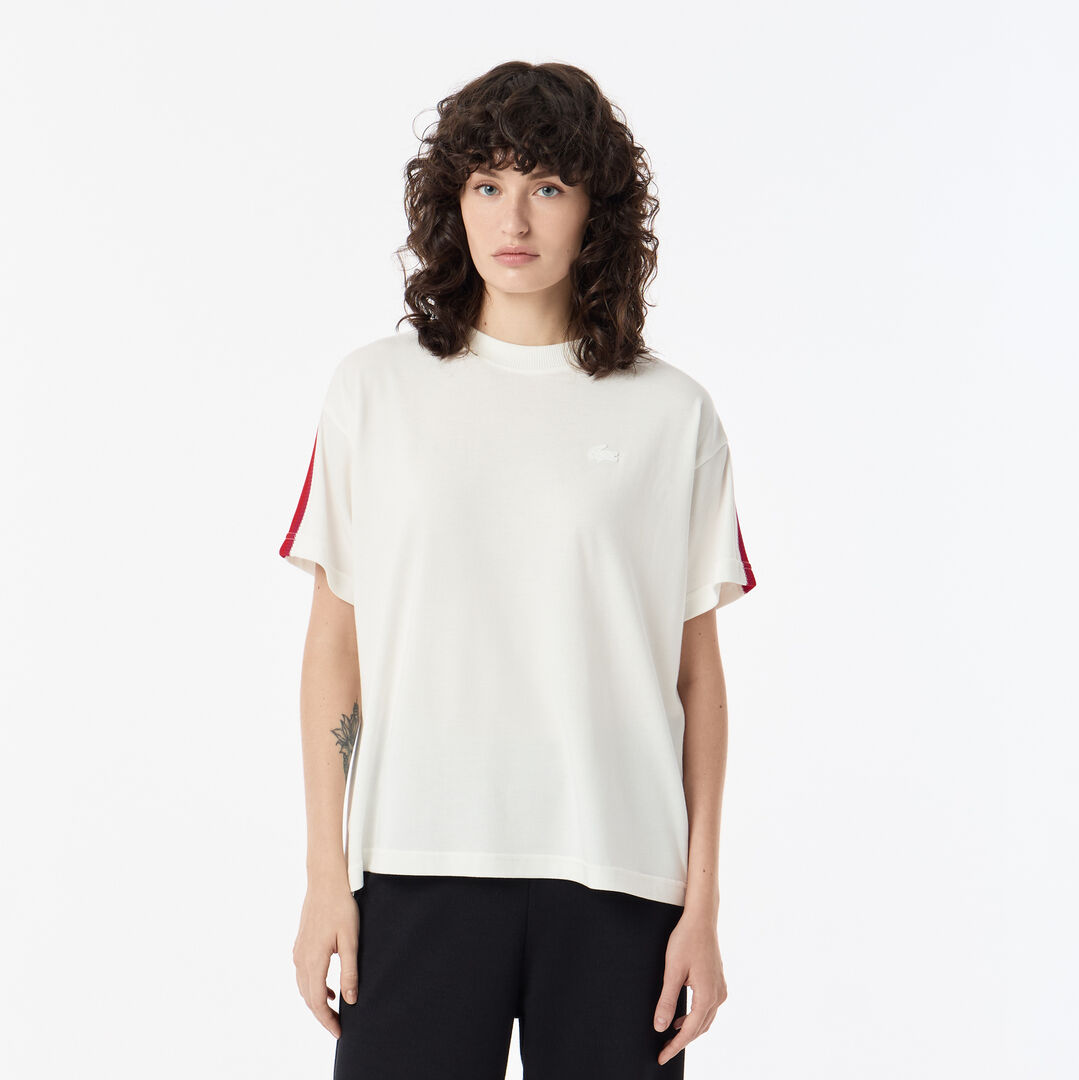 Женская футболка Lacoste фото 1