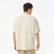 Мужская футболка Lacoste из хлопка фото 2