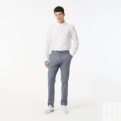 Мужские брюки Lacoste из льна и эластичного хлопка фото 1