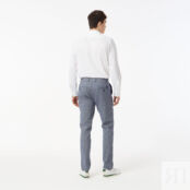 Мужские брюки Lacoste из льна и эластичного хлопка фото 2