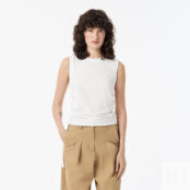 Женский топ Lacoste из эластичного хлопка фото 1