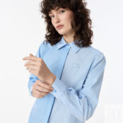 Женская рубашка Lacoste из хлопка фото 3