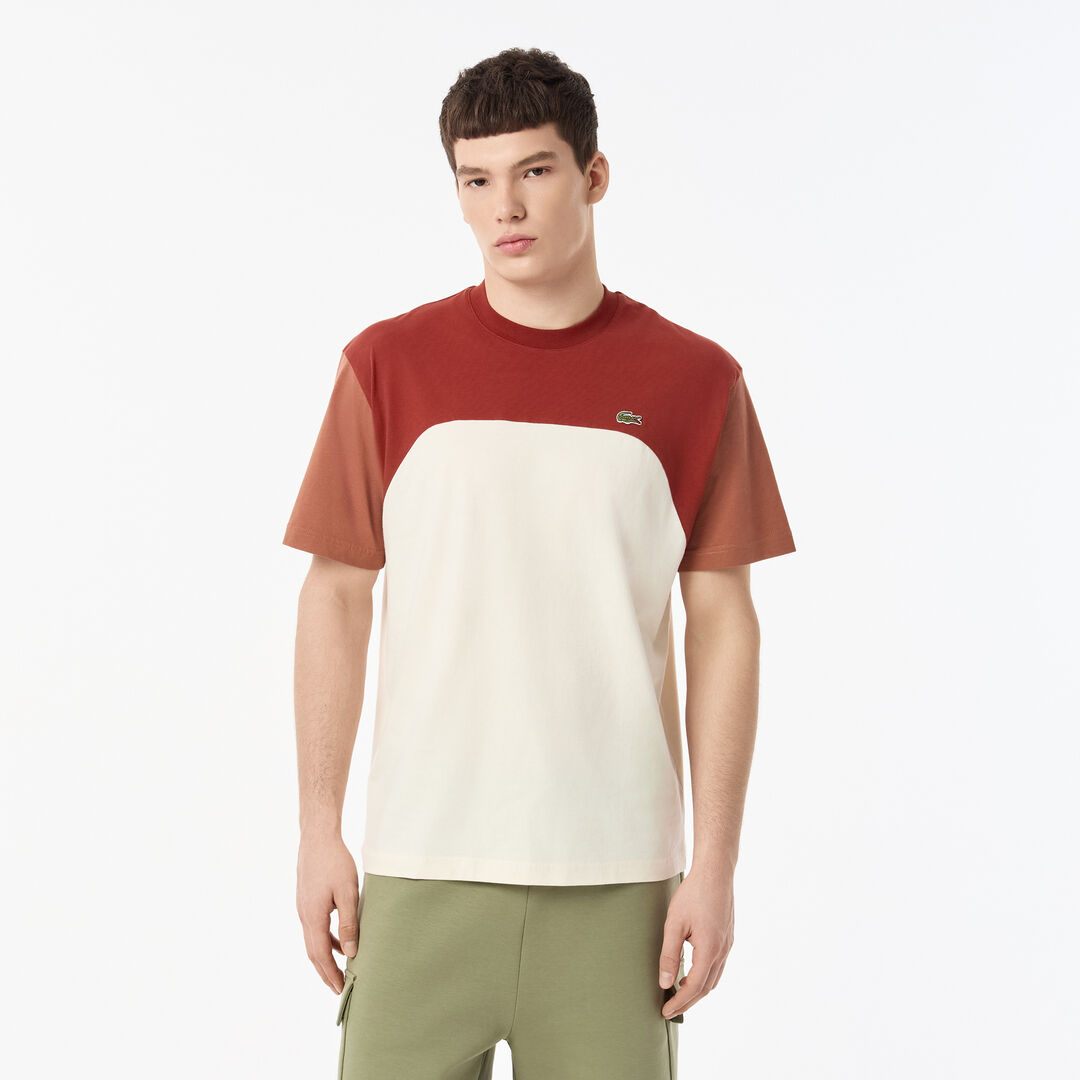 Мужская футболка Lacoste из хлопка фото 1