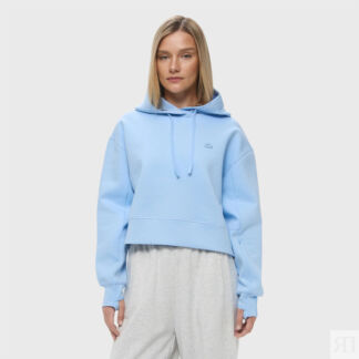 Женская толстовка Lacoste Loose Fit с капюшоном