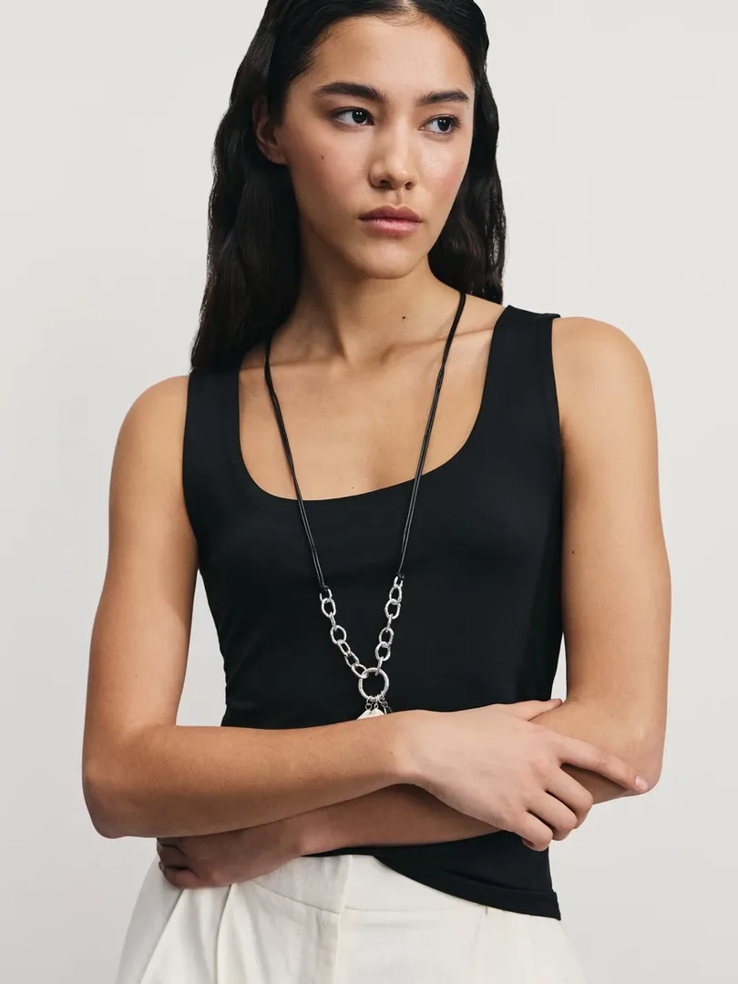 Базовый топ с широкими бретелями Zarina WLUCKY6-50 фото 1