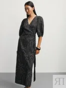 Платье из вискозы с принтом Zarina ZR2507022908-256 фото 1